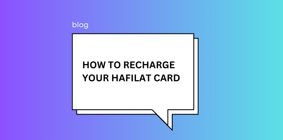 How to Recharge Your Hafilat Card