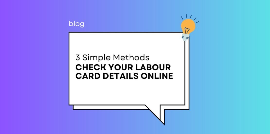 Labour Card Number Check