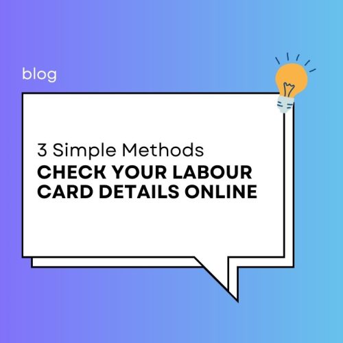 Labour Card Number Check